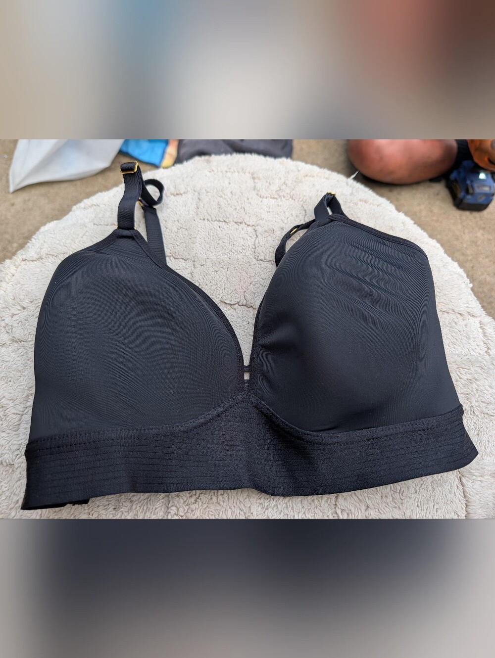 Lively Black Wireless Bra Size 38DD